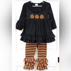 Pumpkin outfit set